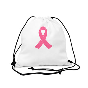 Breast Cancer Awareness Drawstring Bag