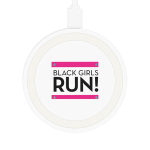 Black Girls Run Quake Wireless Charging Pad