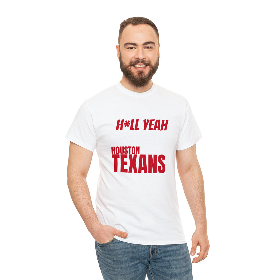 Houston Texans Football Unisex Heavy Cotton Tee