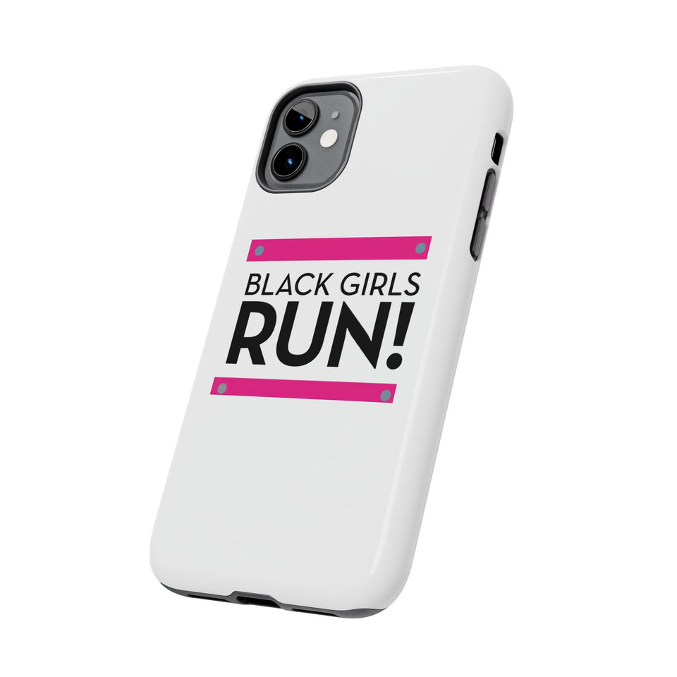 Black Girls Run Tough Phone Cases