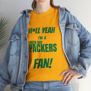 Green Bay Packers Football Unisex Heavy Cotton Tee