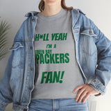 Green Bay Packers Football Unisex Heavy Cotton Tee