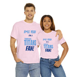 Tennessee Titans Football Unisex Heavy Cotton Tee
