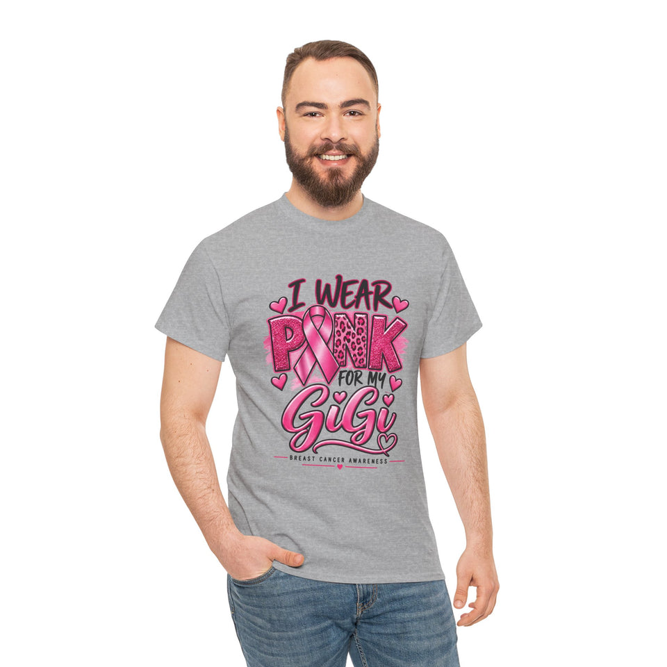 Breast Cancer Awareness Unisex Heavy Cotton Tee