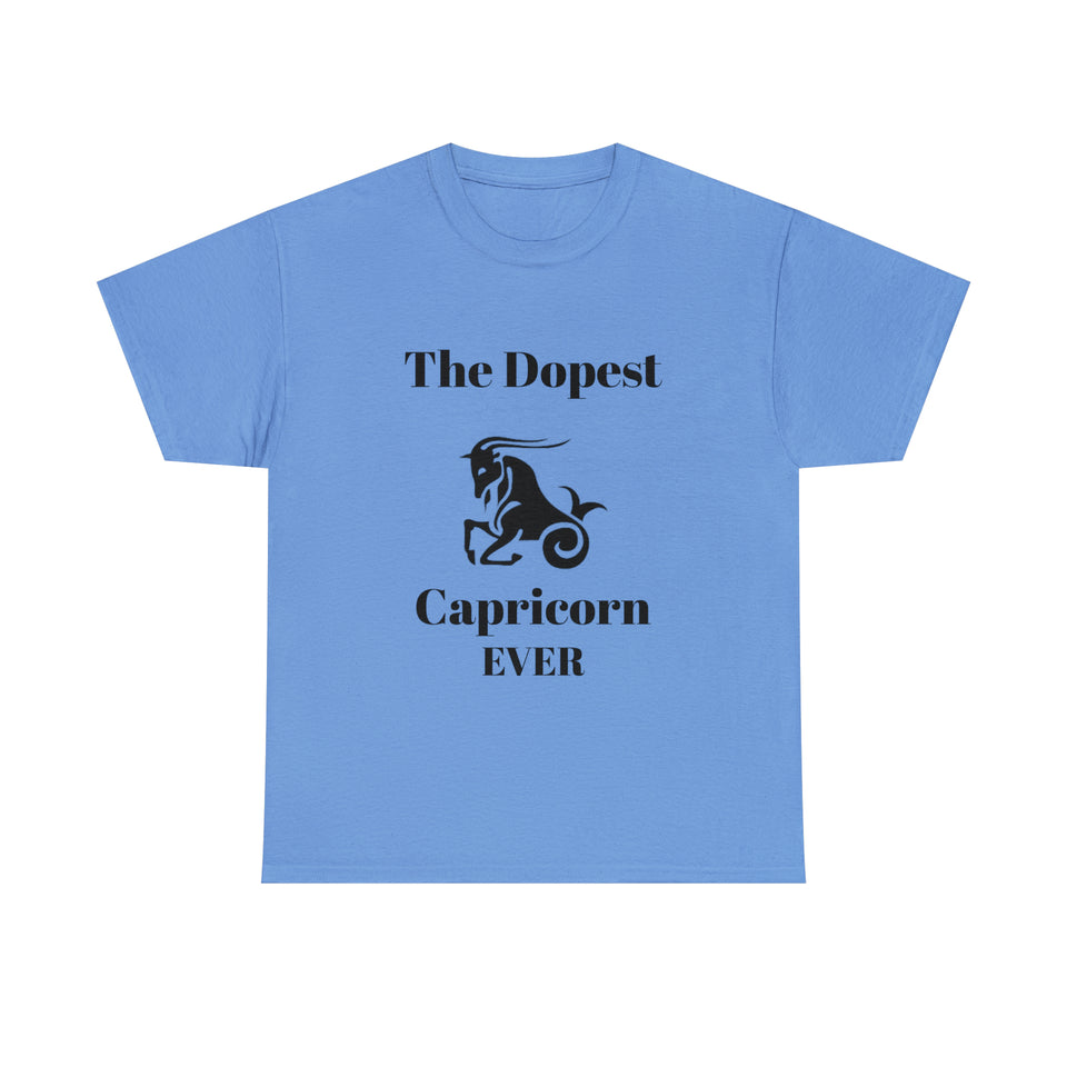 The Dopest Capricorn Ever Unisex Heavy Cotton Tee