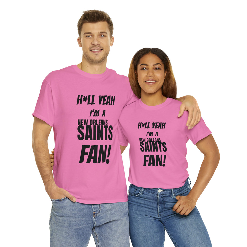 New Orleans Saints Football Unisex Heavy Cotton Tee