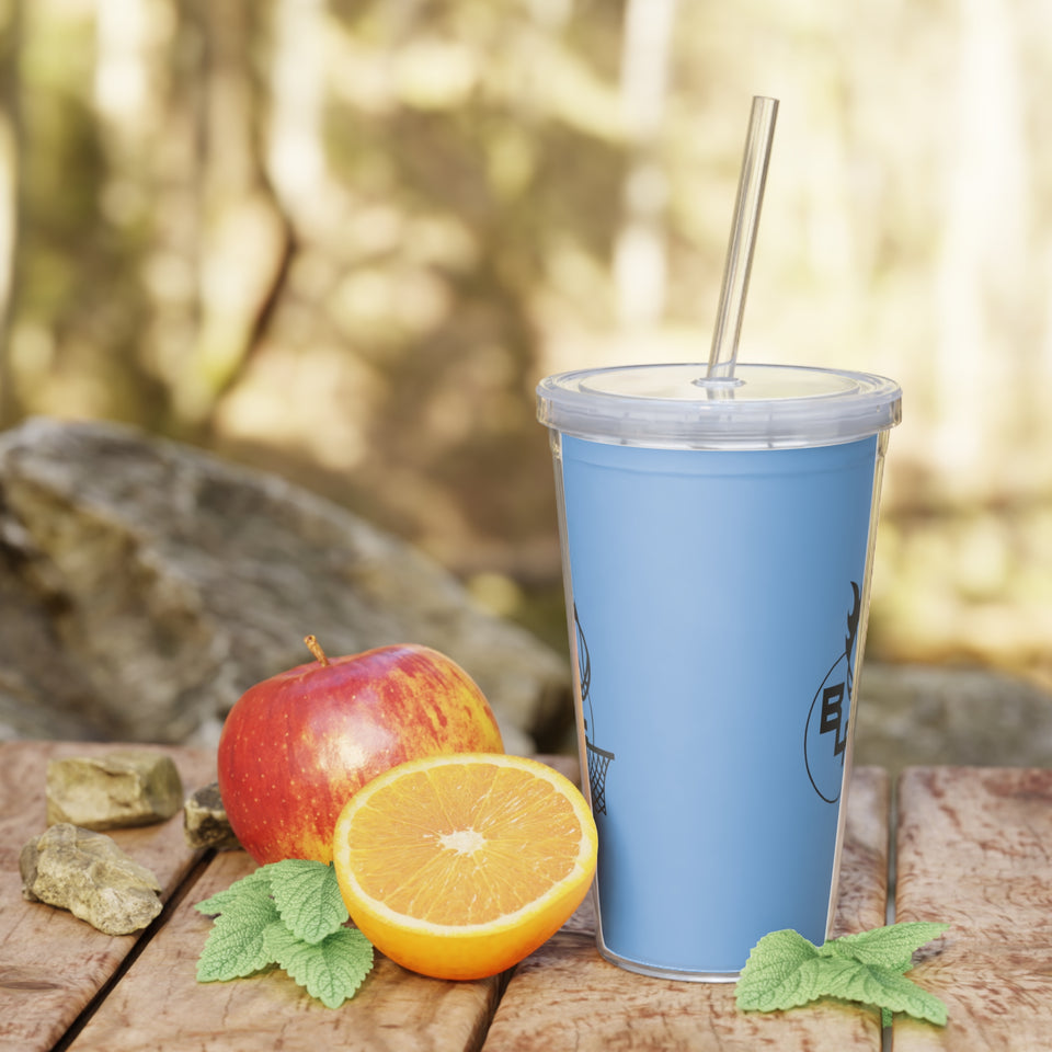 Bradley Floyd Plastic Tumbler with Straw