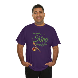 August King Unisex Heavy Cotton Tee