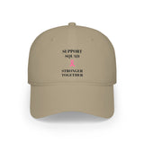 Breast Cancer Awareness Low Profile Baseball Cap