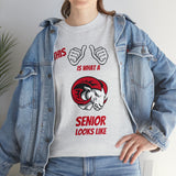 This Is What A WSSU Senior Looks Like Unisex Heavy Cotton Tee