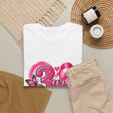3 Yr Survivor Breast Cancer Awareness Unisex Heavy Cotton Tee