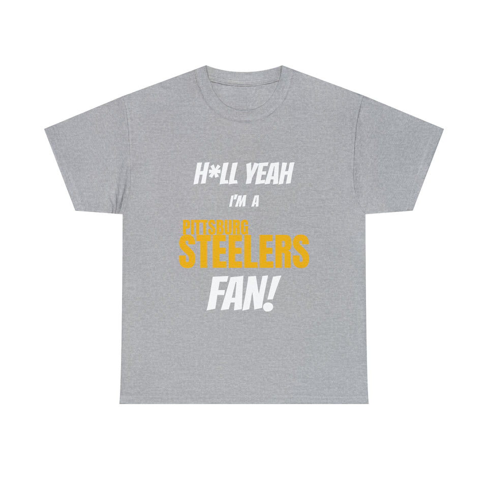 Pittsburgh Steelers Football Unisex Heavy Cotton Tee