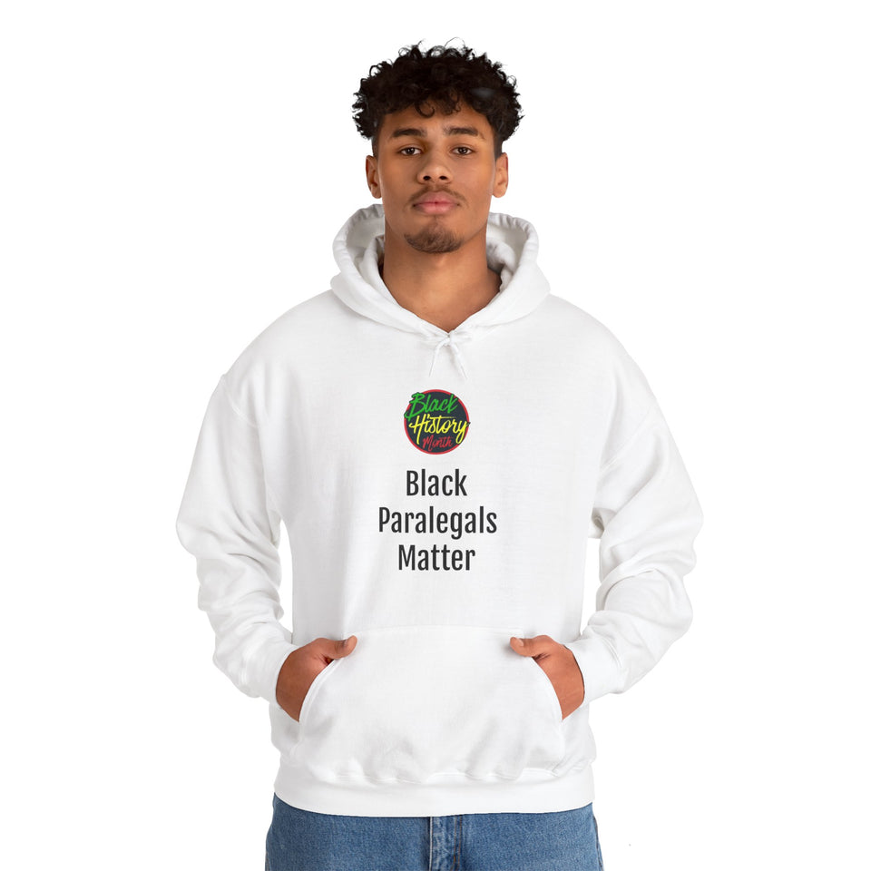 Black Paralegals Matter Hooded Sweatshirt