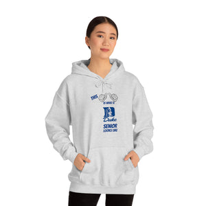 This Is What A Duke Senior Looks Like Unisex Heavy Blend™ Hooded Sweatshirt