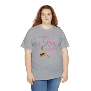 October King Unisex Heavy Cotton Tee