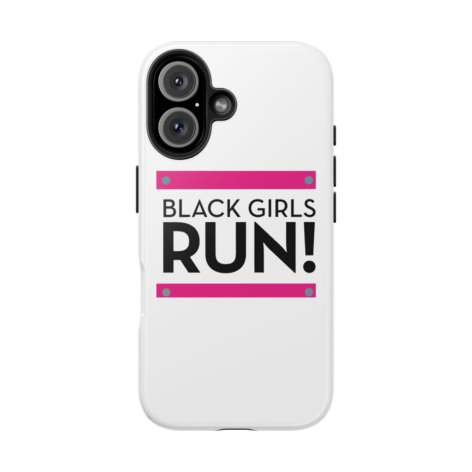 Black Girls Run Tough Phone Cases