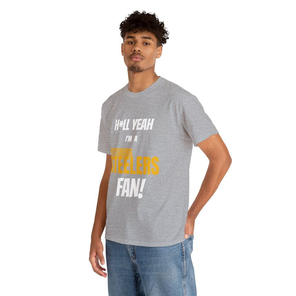 Pittsburgh Steelers Football Unisex Heavy Cotton Tee
