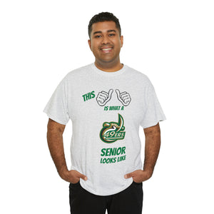 This Is What A UNCC Senior Looks Like Unisex Heavy Cotton Tee