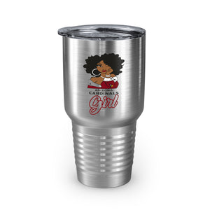 Arizona Cardinals Girl Ringneck Tumbler, 30oz