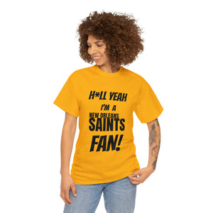 New Orleans Saints Football Unisex Heavy Cotton Tee