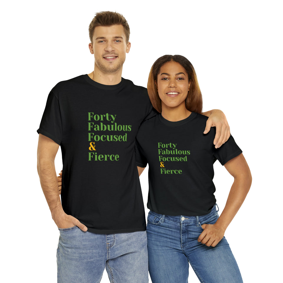 Forty Unisex Heavy Cotton Tee