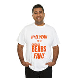 Chicago Bears Football Unisex Heavy Cotton Tee