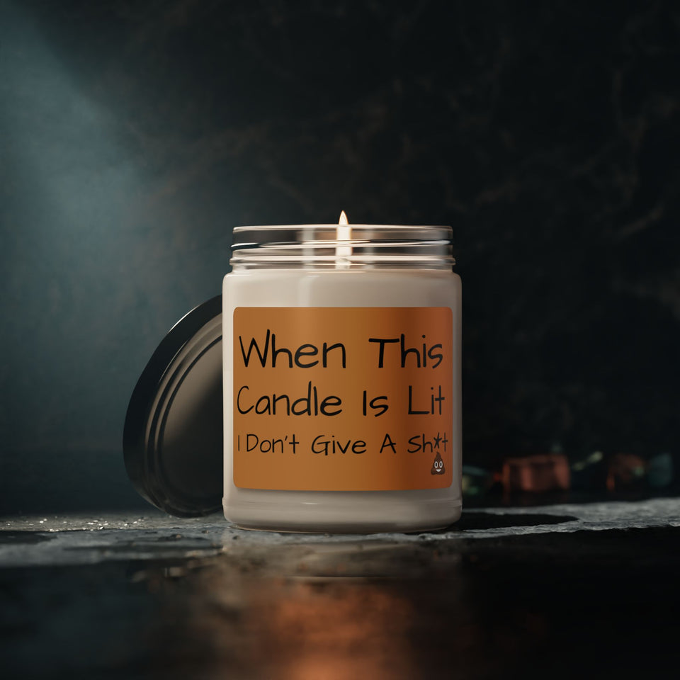 When This Candle Is Lit Scented Soy Candle, 9oz