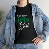 New York Jets Girl Unisex Heavy Cotton Tee