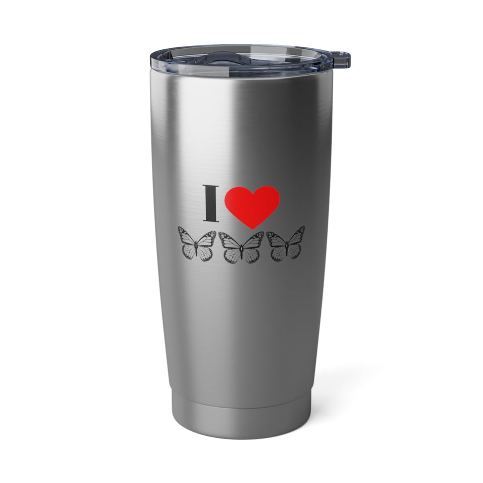 I Love Butterflies Vagabond 20oz Tumbler