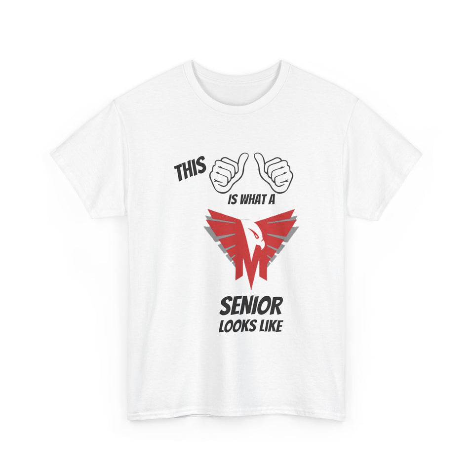 This Is What A Monroe High School Senior Looks Like Class Of 2025 Unisex Heavy Cotton Tee