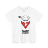 This Is What A Monroe High School Senior Looks Like Class Of 2025 Unisex Heavy Cotton Tee
