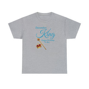 December King Unisex Heavy Cotton Tee