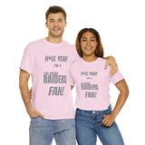 Las Vegas Raiders Football Unisex Heavy Cotton Tee