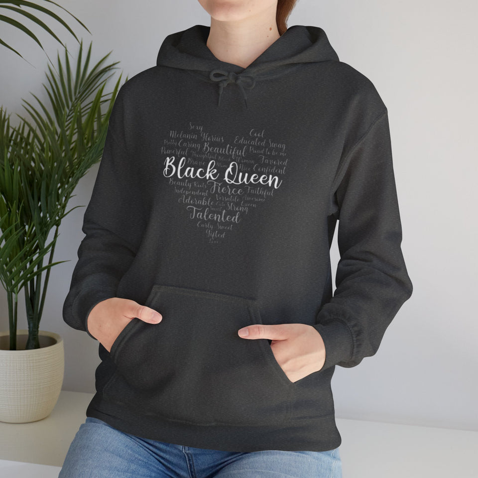 Black Queen Hooded Sweatshirt