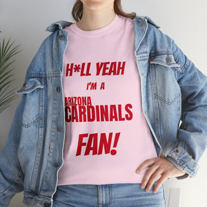 Arizona Cardinals Football Unisex Heavy Cotton Tee