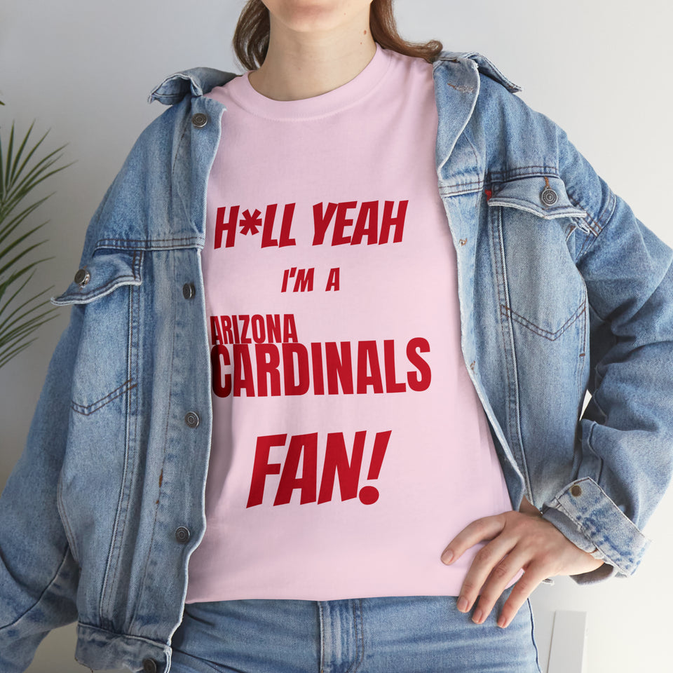 Arizona Cardinals Football Unisex Heavy Cotton Tee