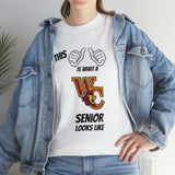 This Is What A West Charlotte High School Senior Looks Like Class Of 2024 Unisex Heavy Cotton Tee