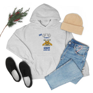 This Is What A NC A&T Senior Looks Like Unisex Heavy Blend™ Hooded Sweatshirt