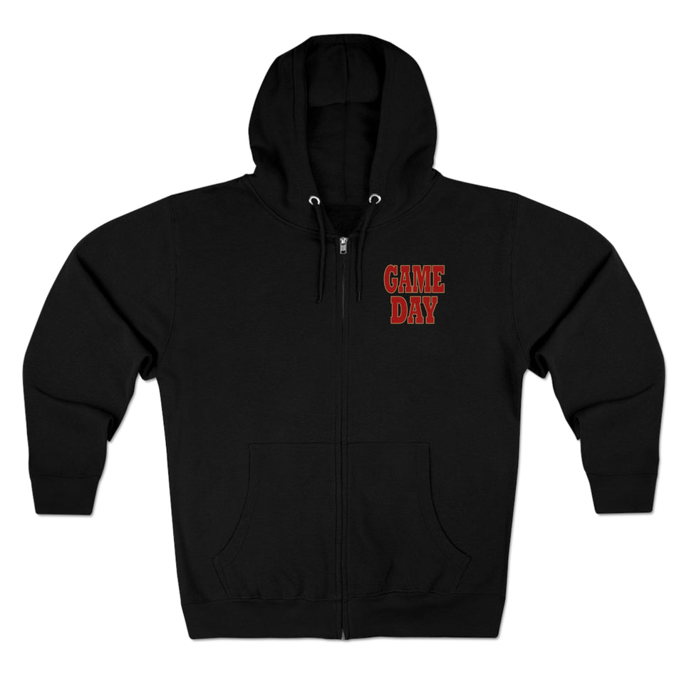 San Francisco Game Day Unisex Zip Hoodie