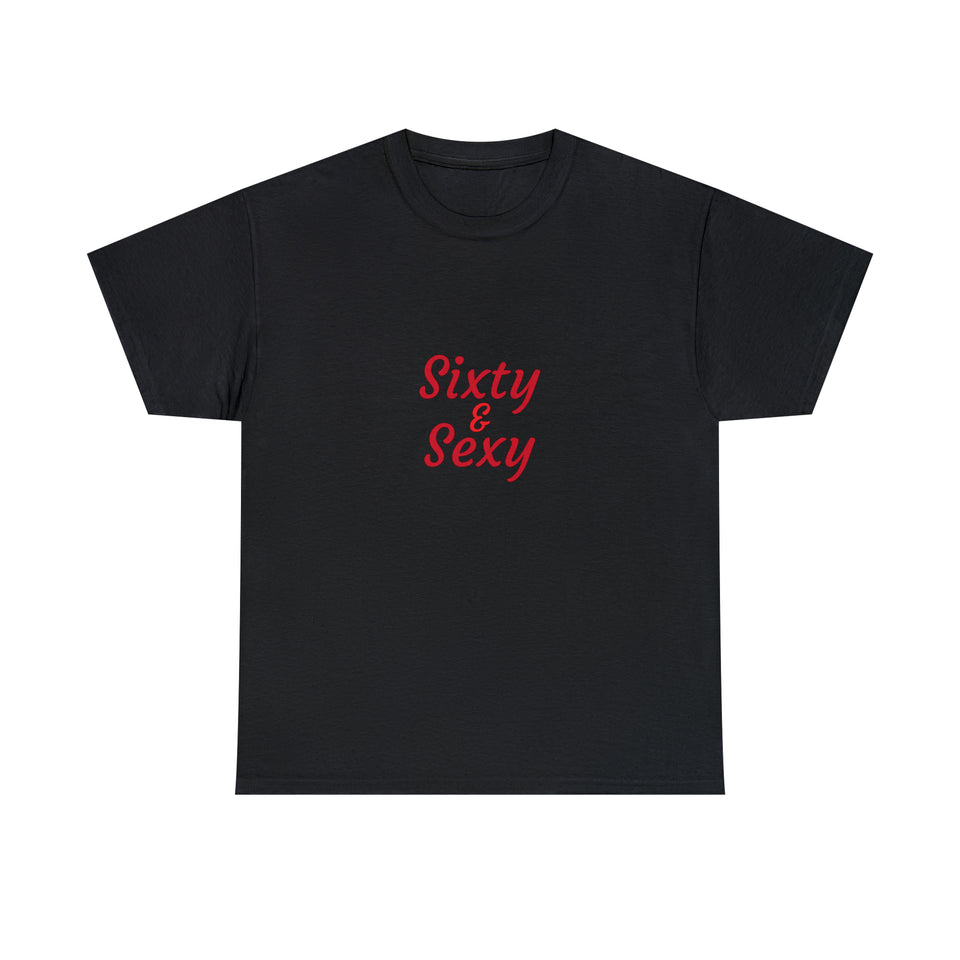 Sixty Unisex Heavy Cotton Tee