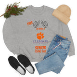 This Is What A Clemson Senior Looks Like Unisex Heavy Blend™ Crewneck Sweatshirt