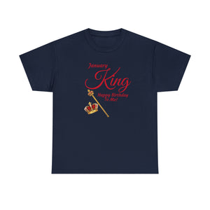 January King Unisex Heavy Cotton Tee