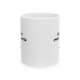 Luke 1:37 Ceramic Mug, (11oz, 15oz)