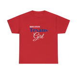 Houstons Texans Girl Unisex Heavy Cotton Tee