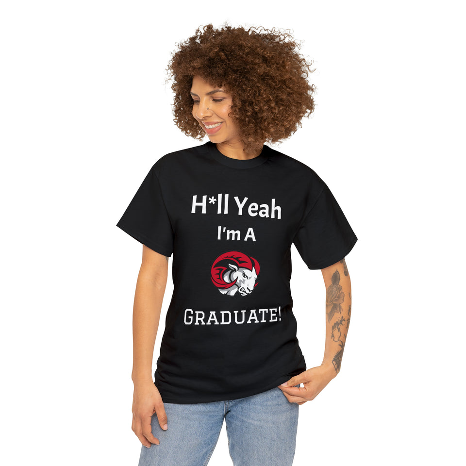 H*ll Yeah! WSSU Grad Unisex Heavy Cotton Tee