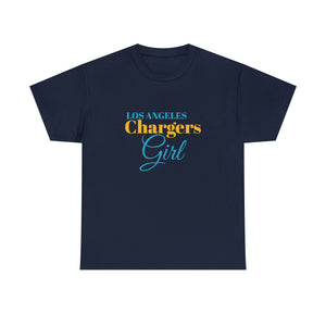 Los Angeles Chargers Girl Unisex Heavy Cotton Tee