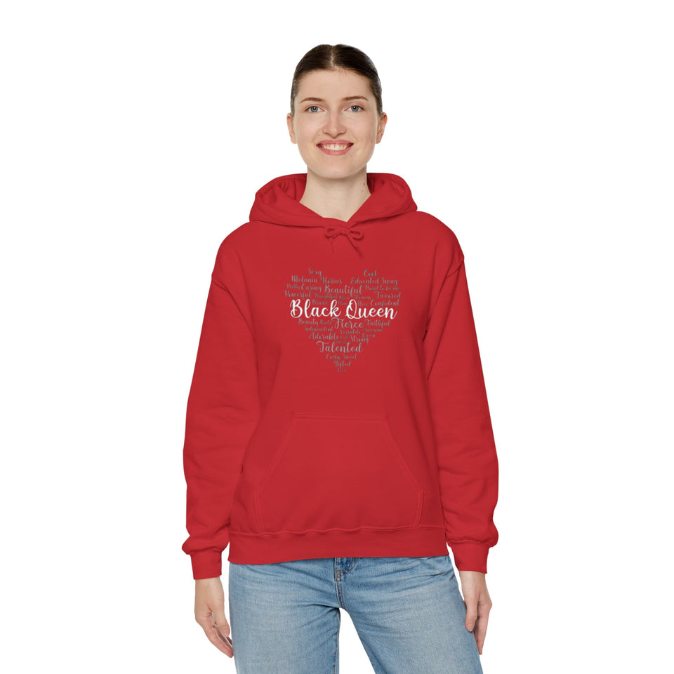 Black Queen Hooded Sweatshirt