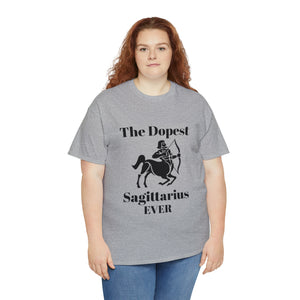 The Dopest Sagittarius Ever Unisex Heavy Cotton Tee