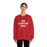 We Support WNC Unisex Heavy Blend™ Crewneck Sweatshirt