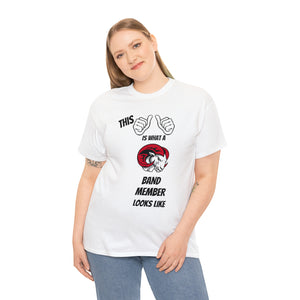 This Is What A WSSU Band Member Looks Like Unisex Heavy Cotton Tee
